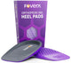 Pain Relief, Massaging Gel Heel Cups for All Day Cushioning & Comfort, Slim Design for Shock Absorption, Heel Spur & Plantar Fasciitis