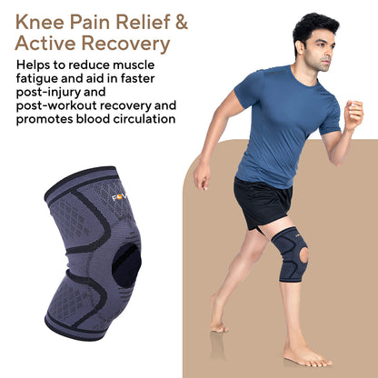 Open Patella Knee Caps Compression Support for Knee Pain Relief