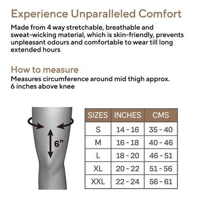 Varicose Veins Compression Stockings (Above Knee)