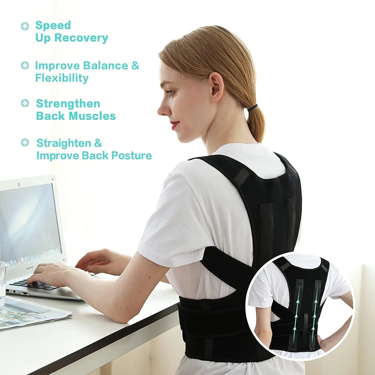Fitzindia™ Posture Corrector Belt | Unisex